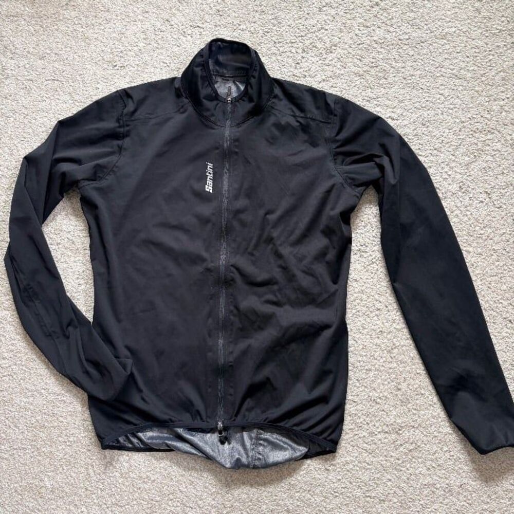 Santini Men's/Unisex Magic Cycling Rain Jacket (Like New)